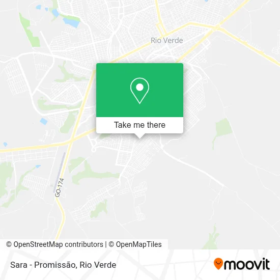 Sara - Promissão map