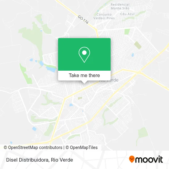 Disel Distribuidora map