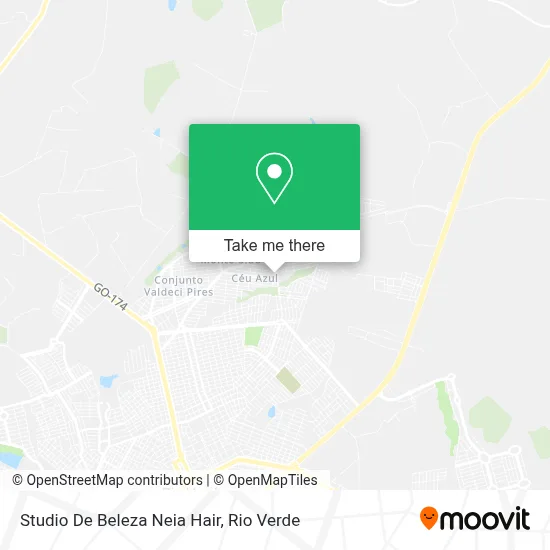Studio De Beleza Neia Hair map