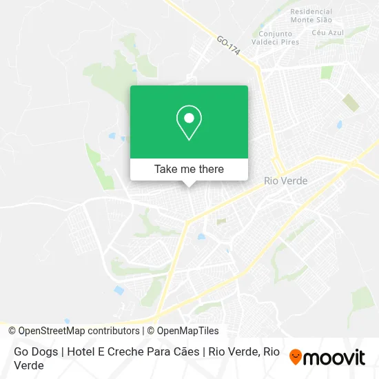 Go Dogs | Hotel E Creche Para Cães | Rio Verde map