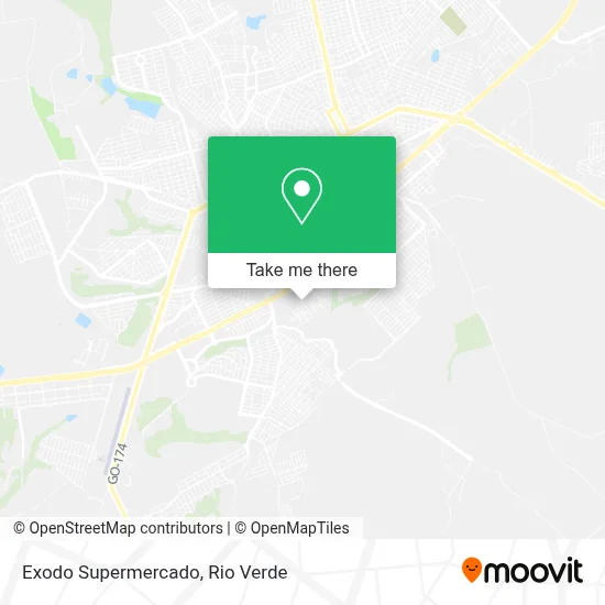 Exodo Supermercado map