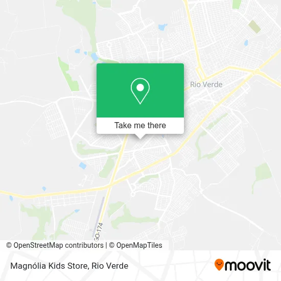 Magnólia Kids Store map
