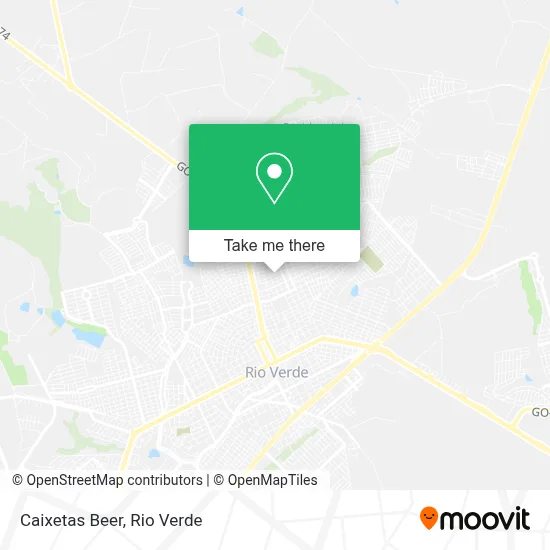 Caixetas Beer map