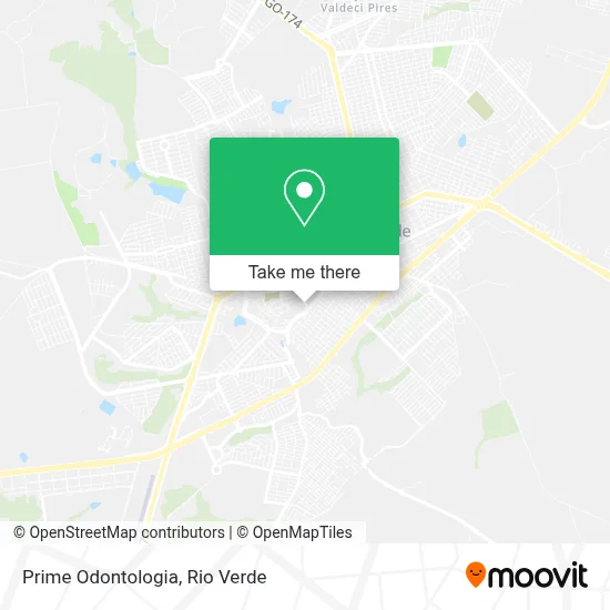 Prime Odontologia map