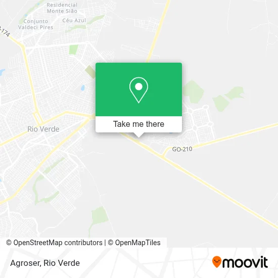 Agroser map