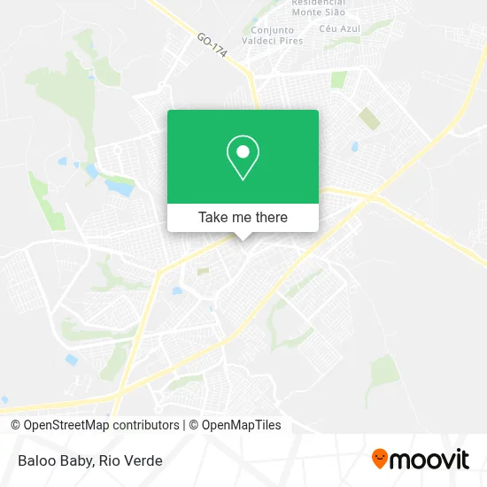 Baloo Baby map