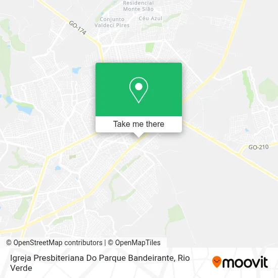 Igreja Presbiteriana Do Parque Bandeirante map