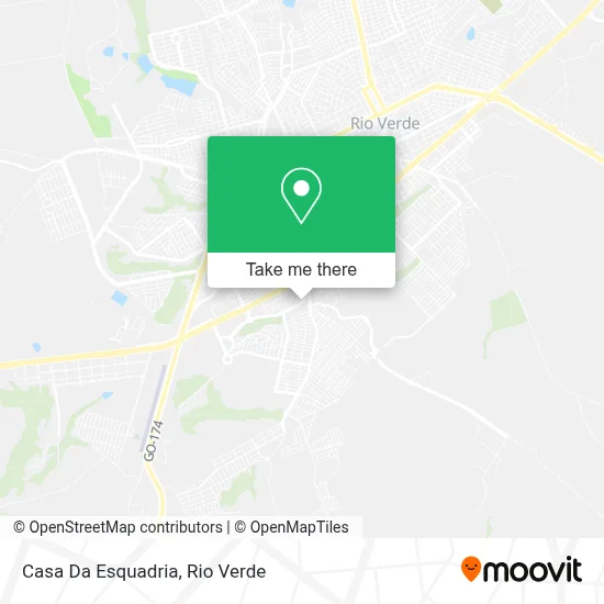 Casa Da Esquadria map