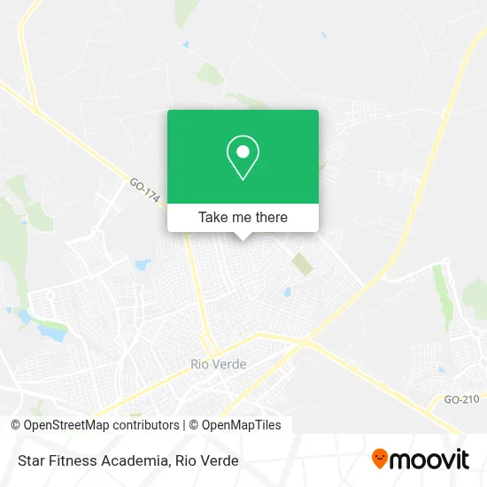 Star Fitness Academia map