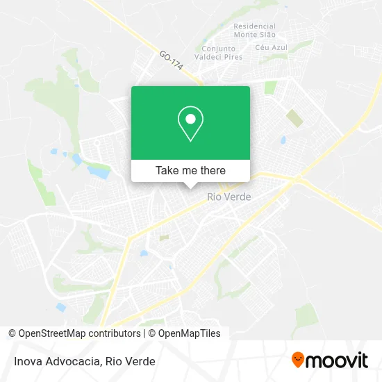 Inova Advocacia map