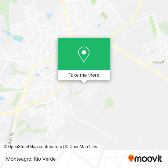 Monteagro map