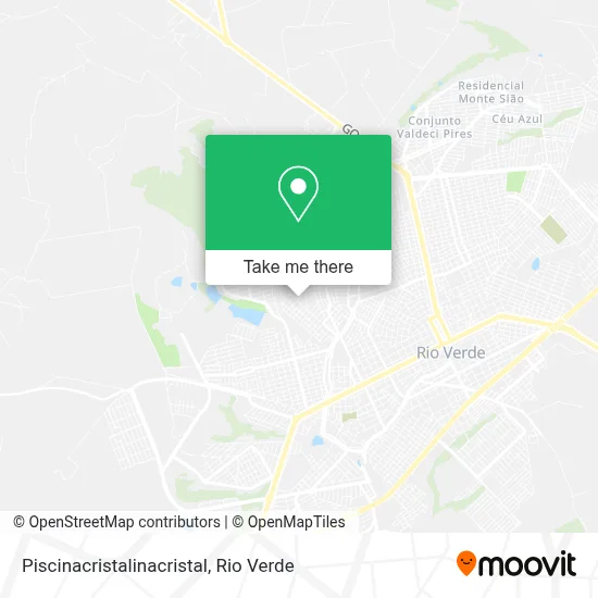 Piscinacristalinacristal map