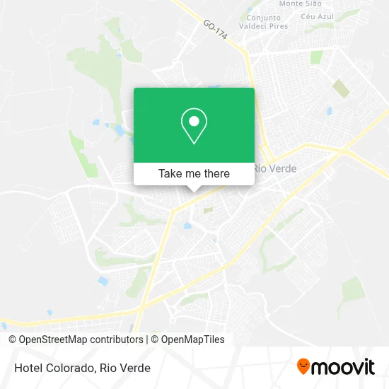 Hotel Colorado map