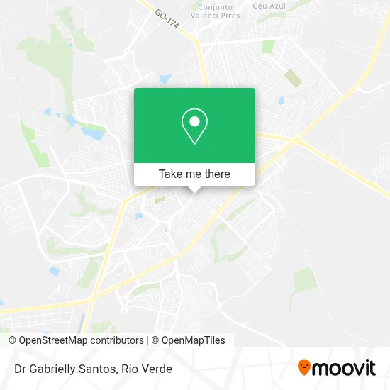 Dr Gabrielly Santos map