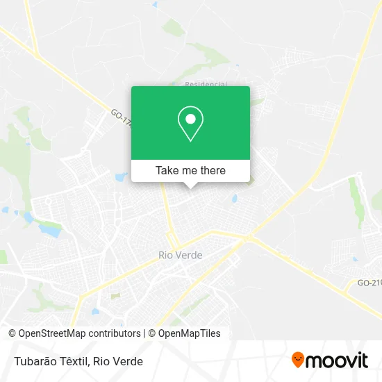 Tubarão Têxtil map