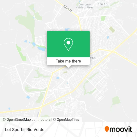 Lot Sports map
