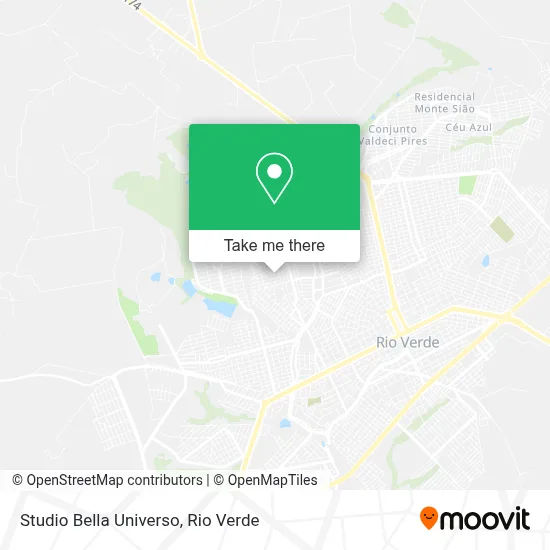 Studio Bella Universo map