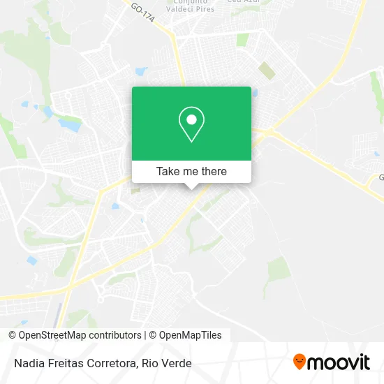Nadia Freitas Corretora map