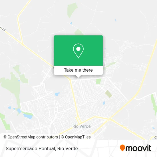 Supermercado Pontual map