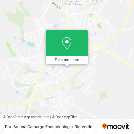 Dra. Brunna Camargo  Endocrinologia map