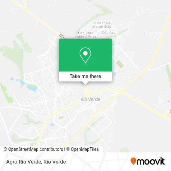 Agro Rio Verde map