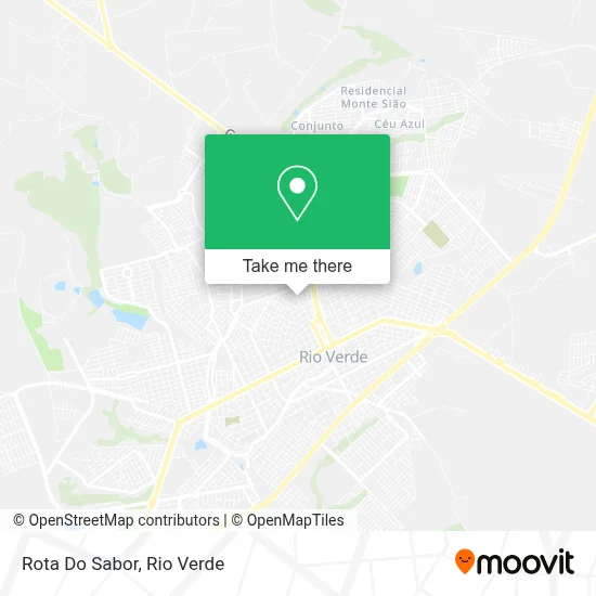 Rota Do Sabor map