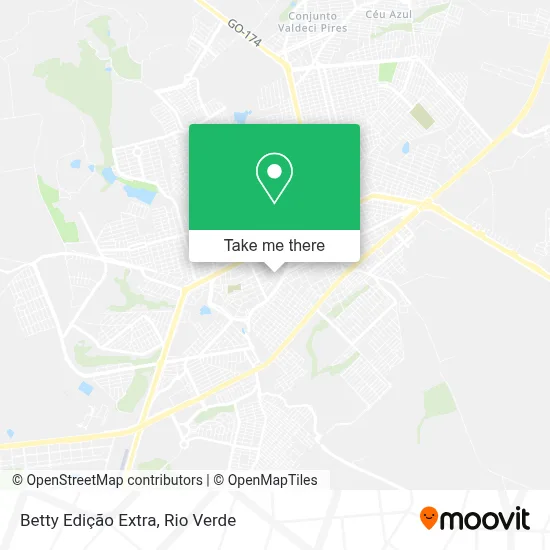 Betty Edição Extra map