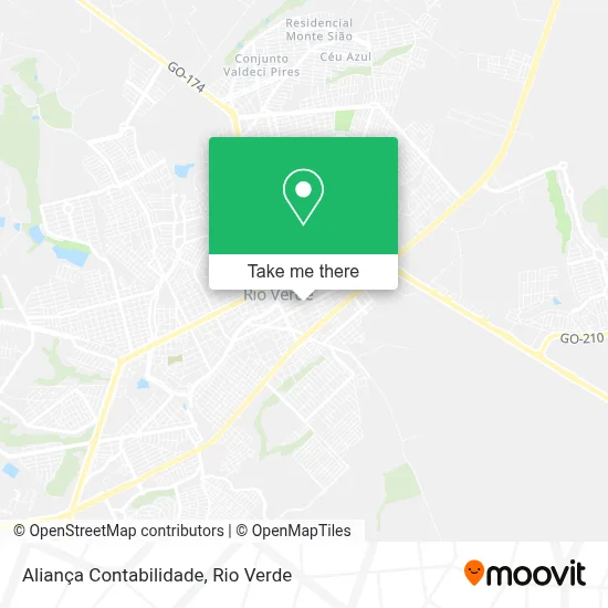 Aliança Contabilidade map