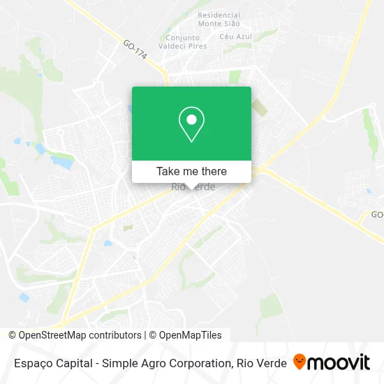 Espaço Capital - Simple Agro Corporation map