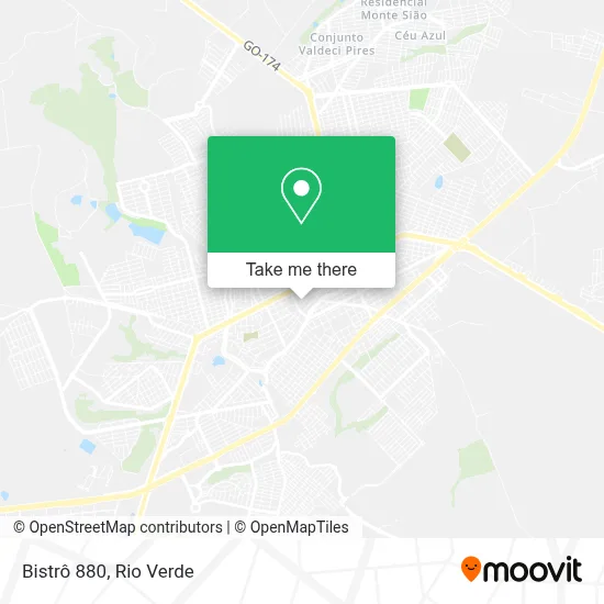 Bistrô 880 map