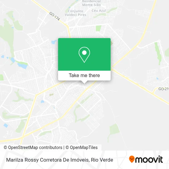 Marilza Rossy Corretora De Imóveis map