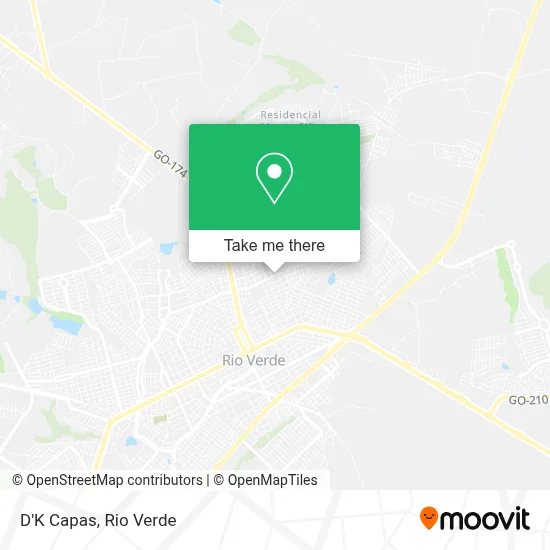D'K Capas map