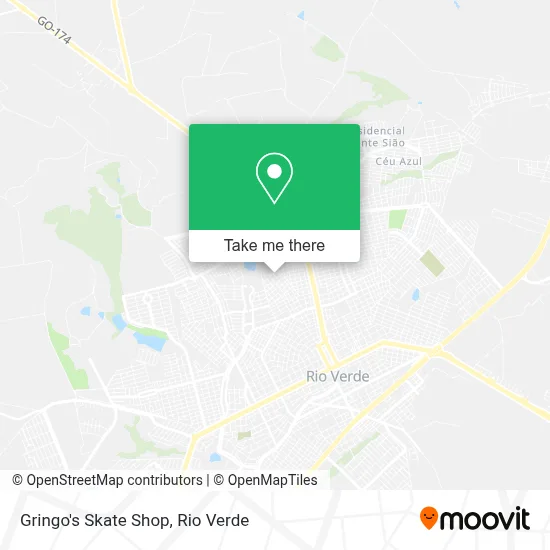Gringo's Skate Shop map