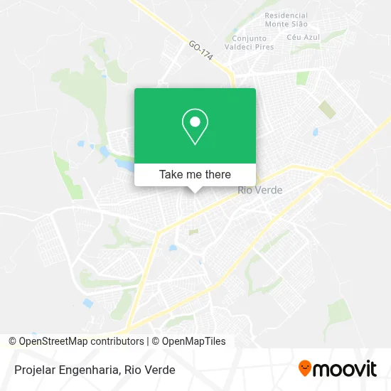 Projelar Engenharia map