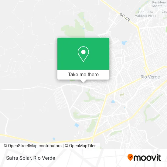 Safra Solar map
