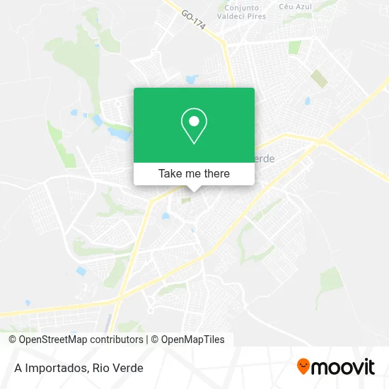 A Importados map