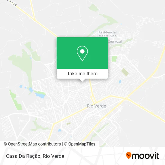 Casa Da Ração map