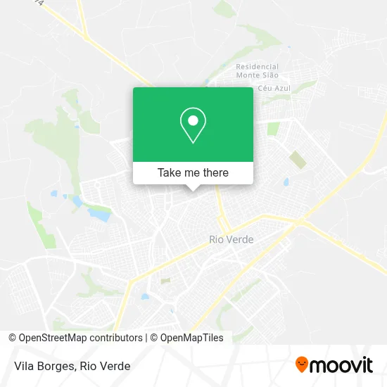 Vila Borges map