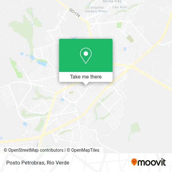 Posto Petrobras map