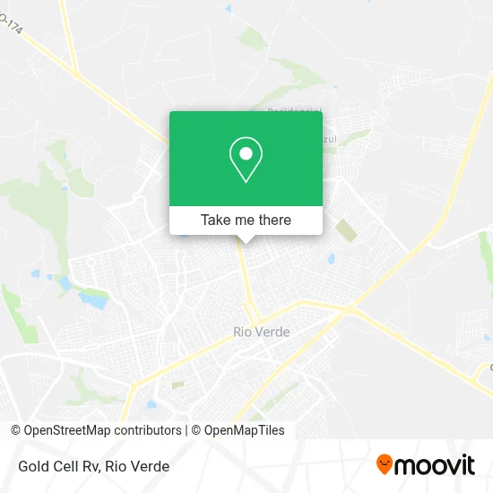 Gold Cell Rv map