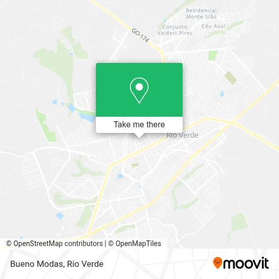 Bueno Modas map