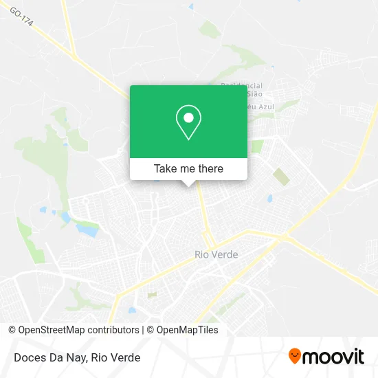 Doces Da Nay map