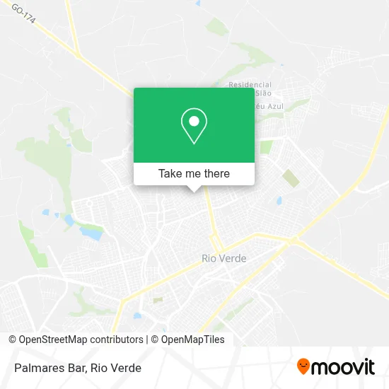 Palmares Bar map