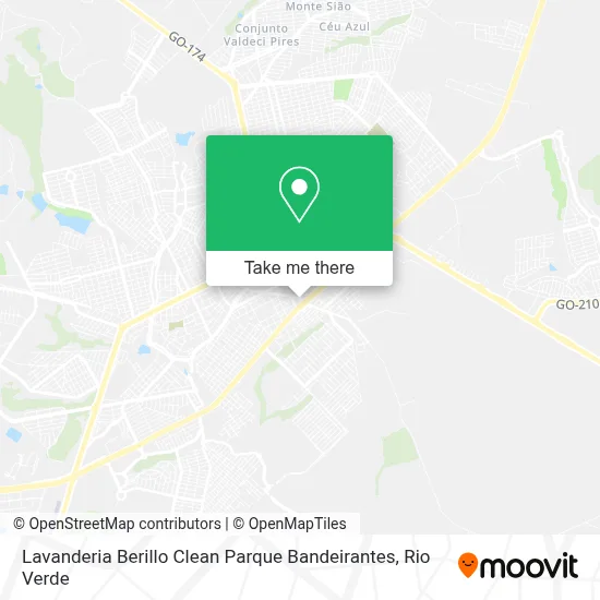 Lavanderia Berillo Clean Parque Bandeirantes map