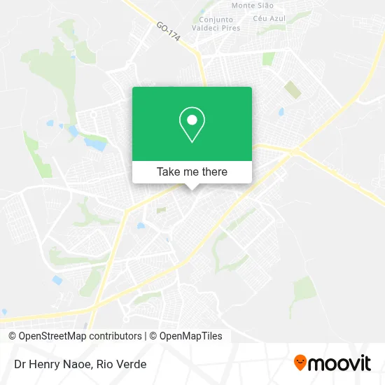 Dr Henry Naoe map