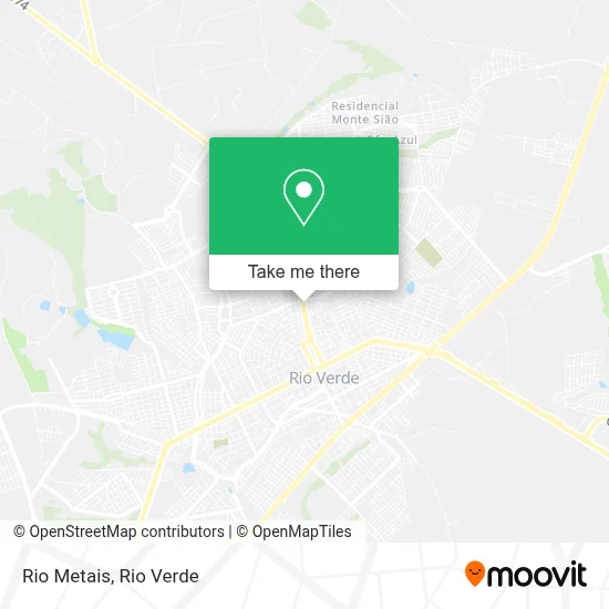 Rio Metais map