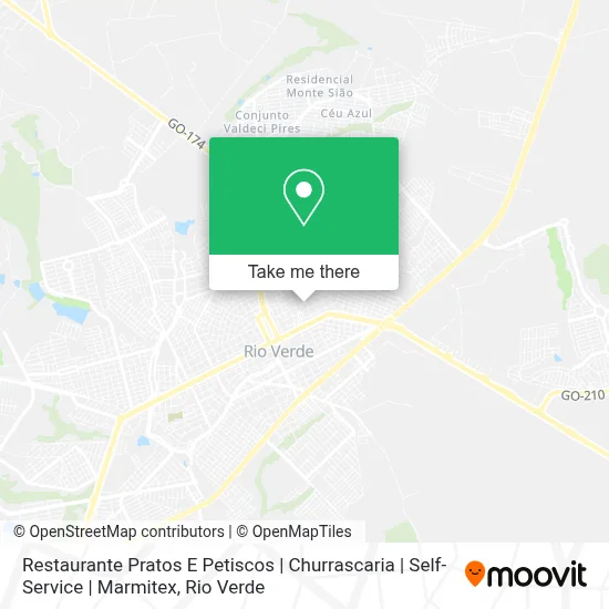 Restaurante Pratos E Petiscos | Churrascaria | Self-Service | Marmitex map