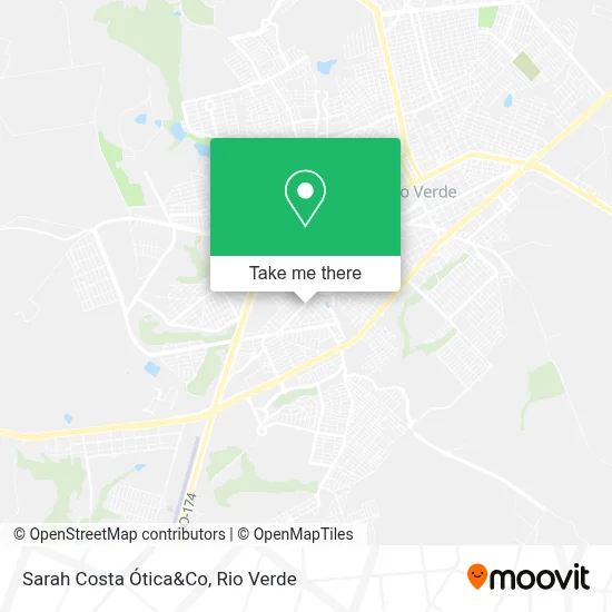 Sarah Costa Ótica&Co map