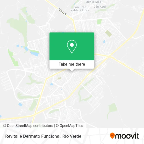 Revitalle Dermato Funcional map