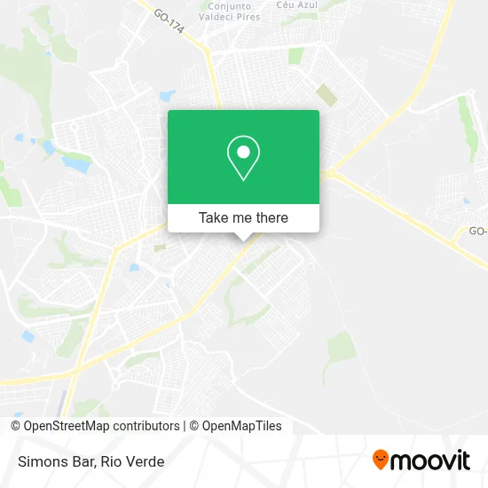 Simons Bar map
